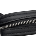 Louis Vuitton Shoulder Bag Epi Danube PM LV Circle Black — view 8