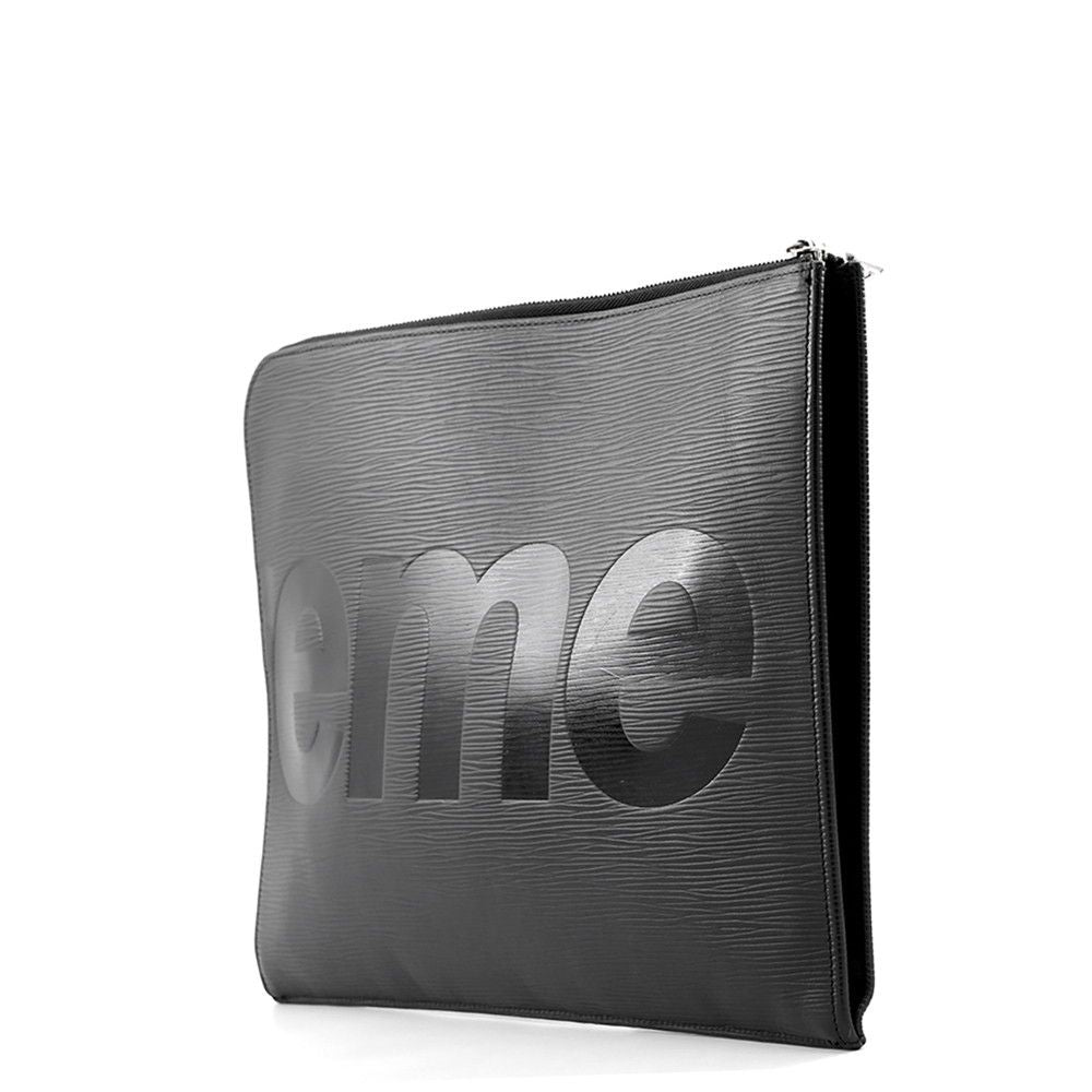 Louis Vuitton Clutch Epi Supreme Pochette Jules GM Black — view 2