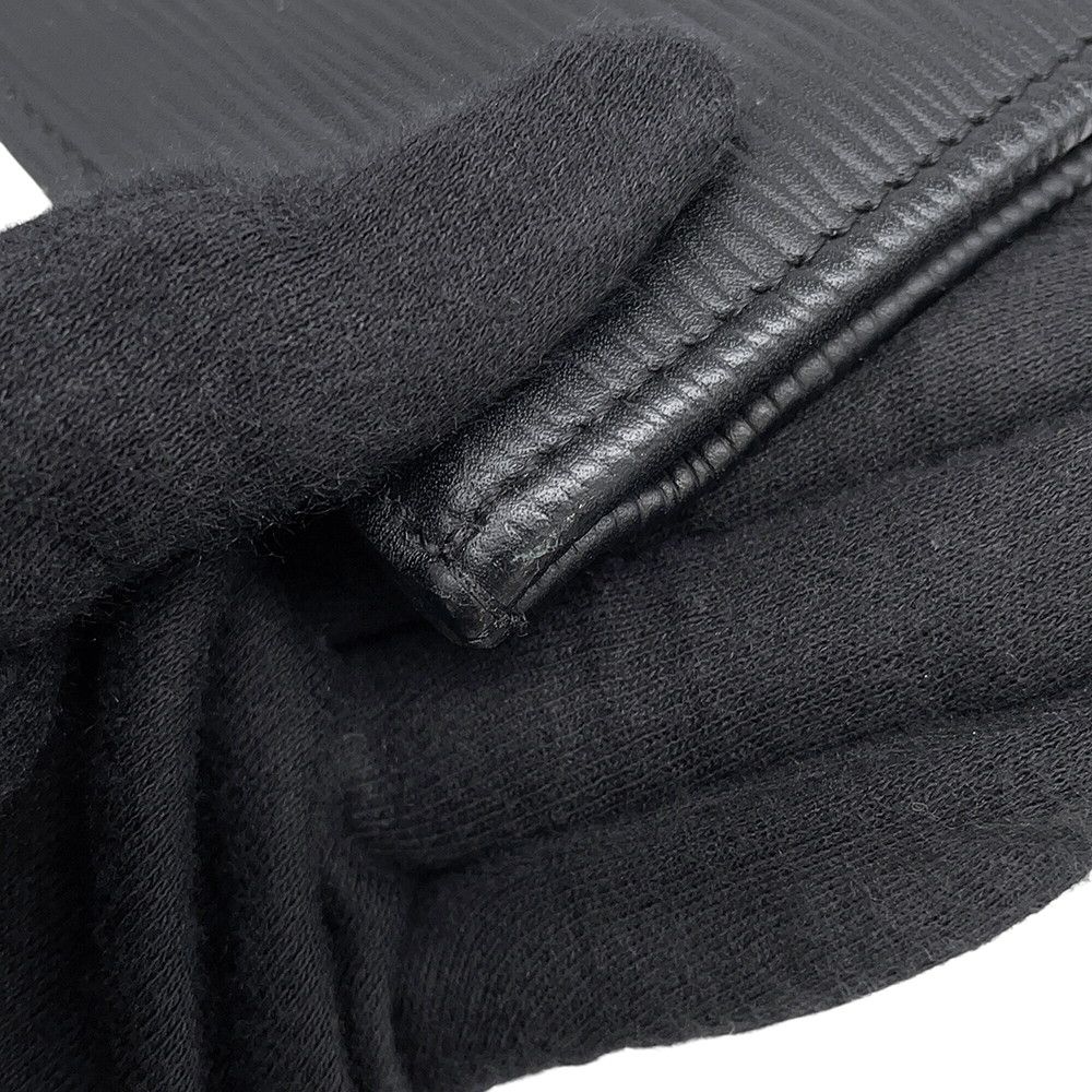 Louis Vuitton Clutch Epi Supreme Pochette Jules GM Black — view 8