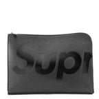 Louis Vuitton Clutch Epi Supreme Pochette Jules GM Black