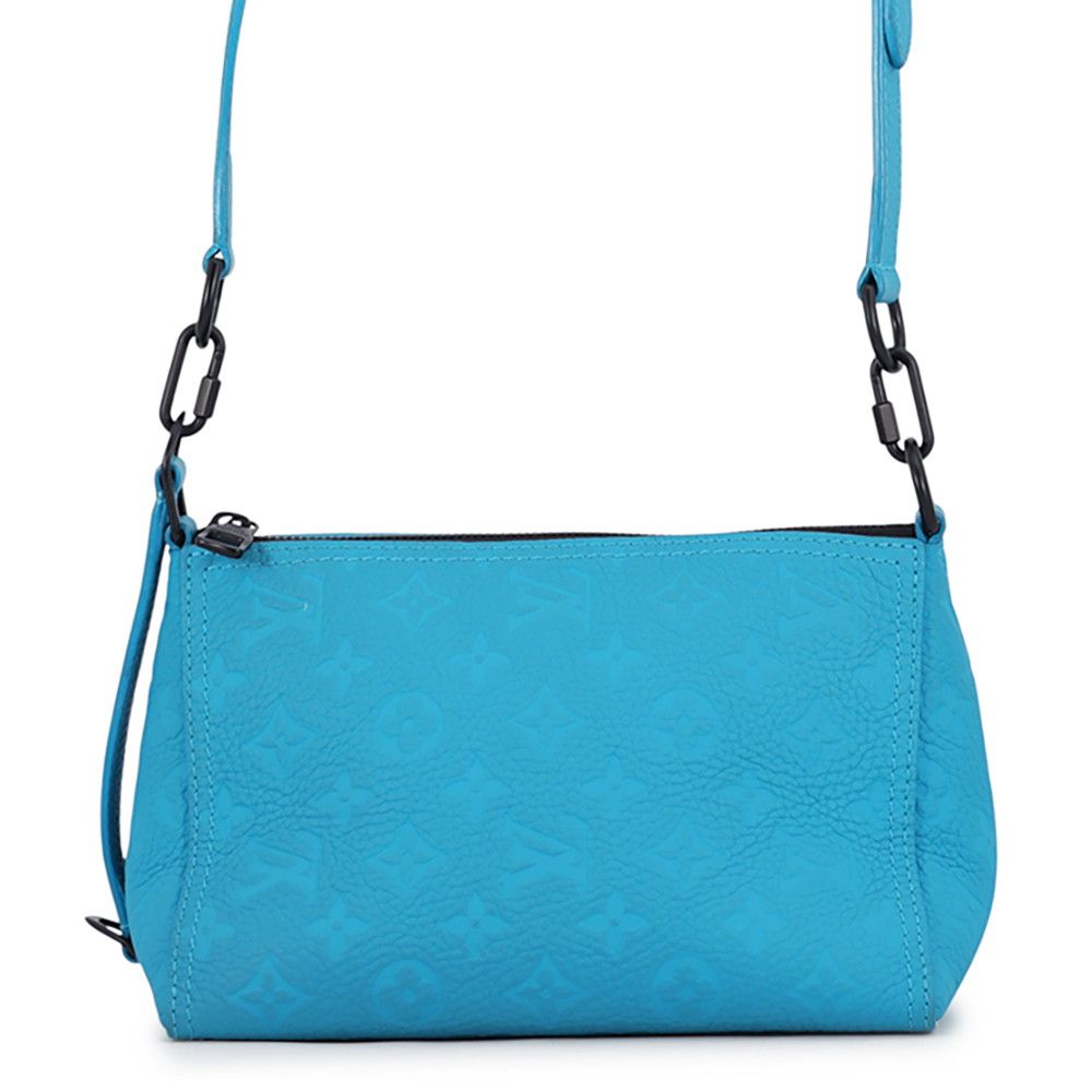 Louis Vuitton Shoulder Bag Monogram Taurillon Triangle Messenger Sakamidosuji