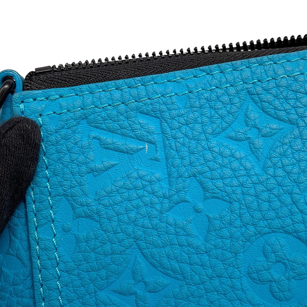 Louis Vuitton Shoulder Bag Monogram Taurillon Triangle Messenger Sakamidosuji — view 8