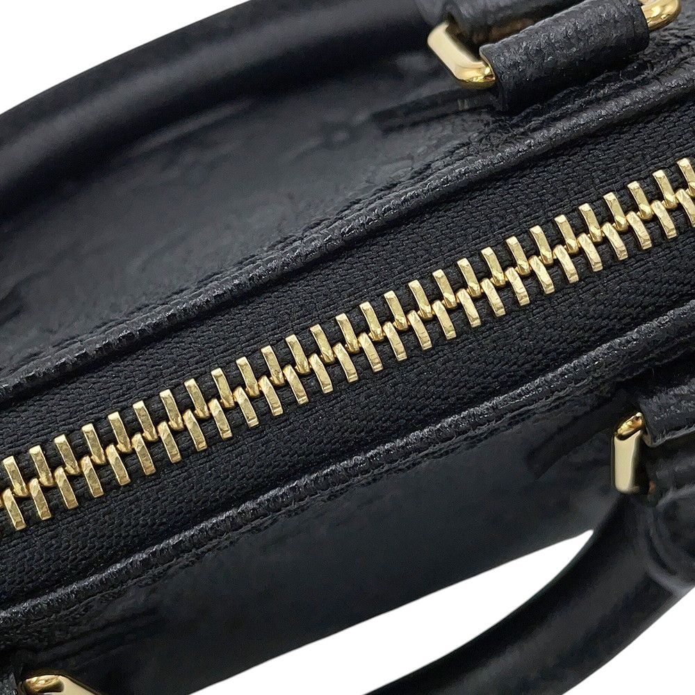 Louis Vuitton Monogram Empreinte Nano Speedy 2-Way Black Handbag — view 8