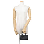 Louis Vuitton Monogram Empreinte Nano Speedy 2-Way Black Handbag — view 4