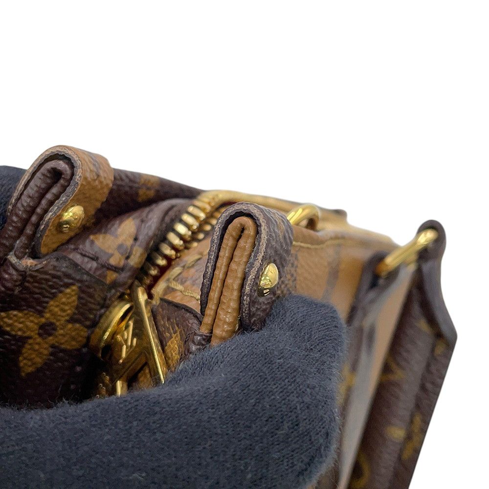 Louis Vuitton Monogram Reverse Giant On The Go East West 2-Way Tote Bag — view 8