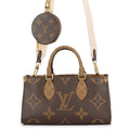 Louis Vuitton Monogram Reverse Giant On The Go East West 2-Way Tote Bag