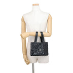 Chanel Handbag Mini CC Logo Sequin Beads Rhinestone Bag Black — view 4