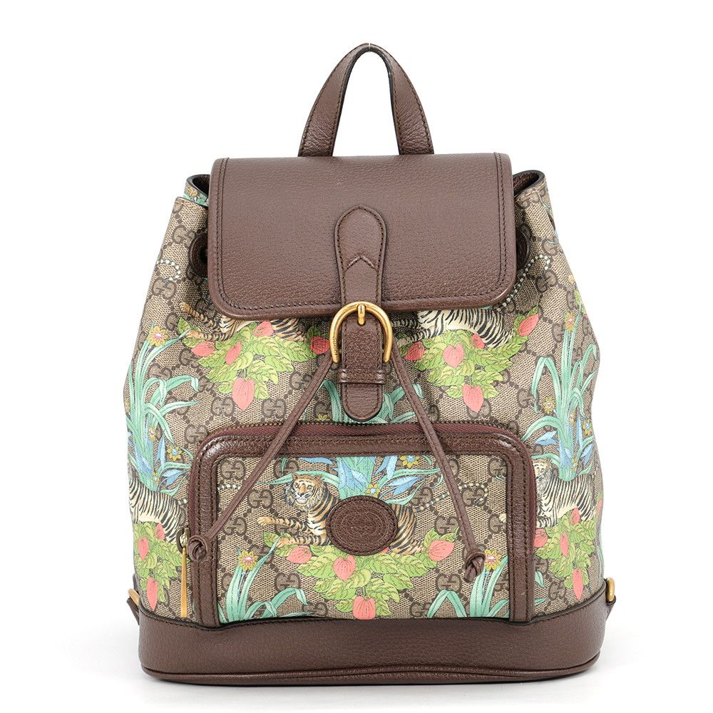 Gucci Backpack Tiger GG Supreme