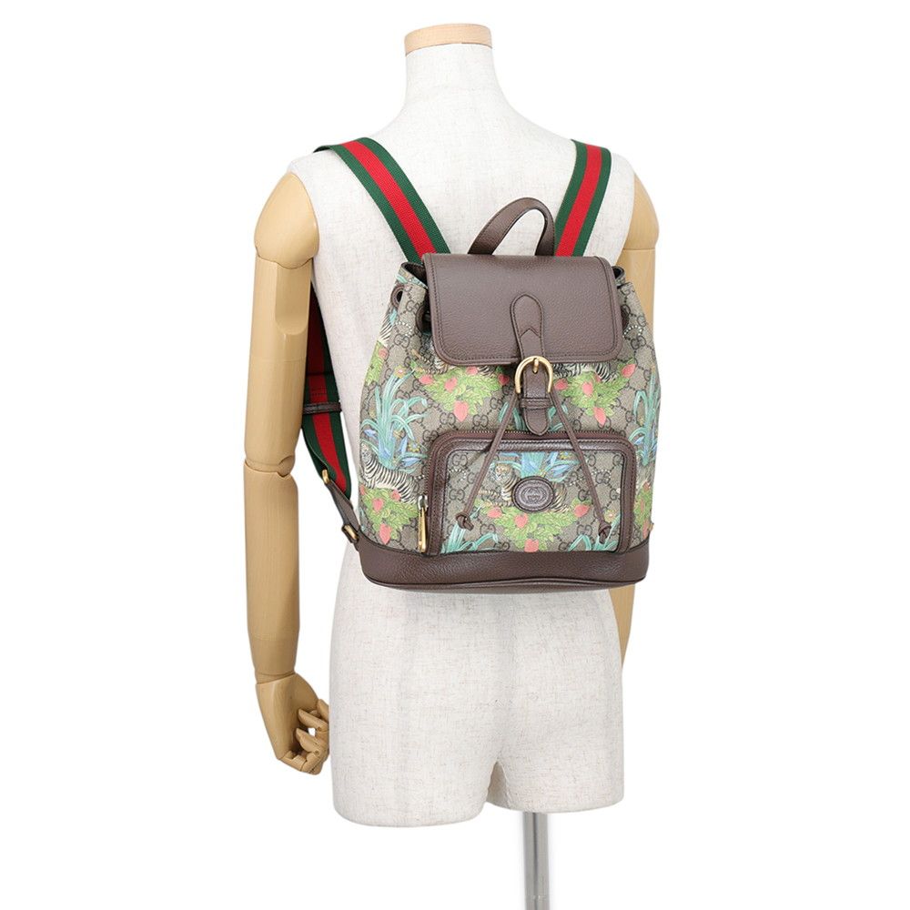 Gucci Backpack Tiger GG Supreme — view 4