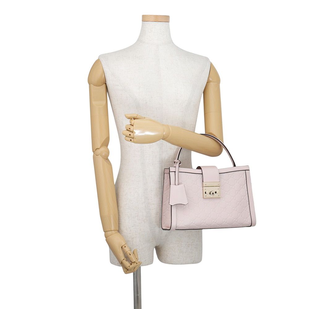 Gucci GG Top Bag Leather Bag — view 4