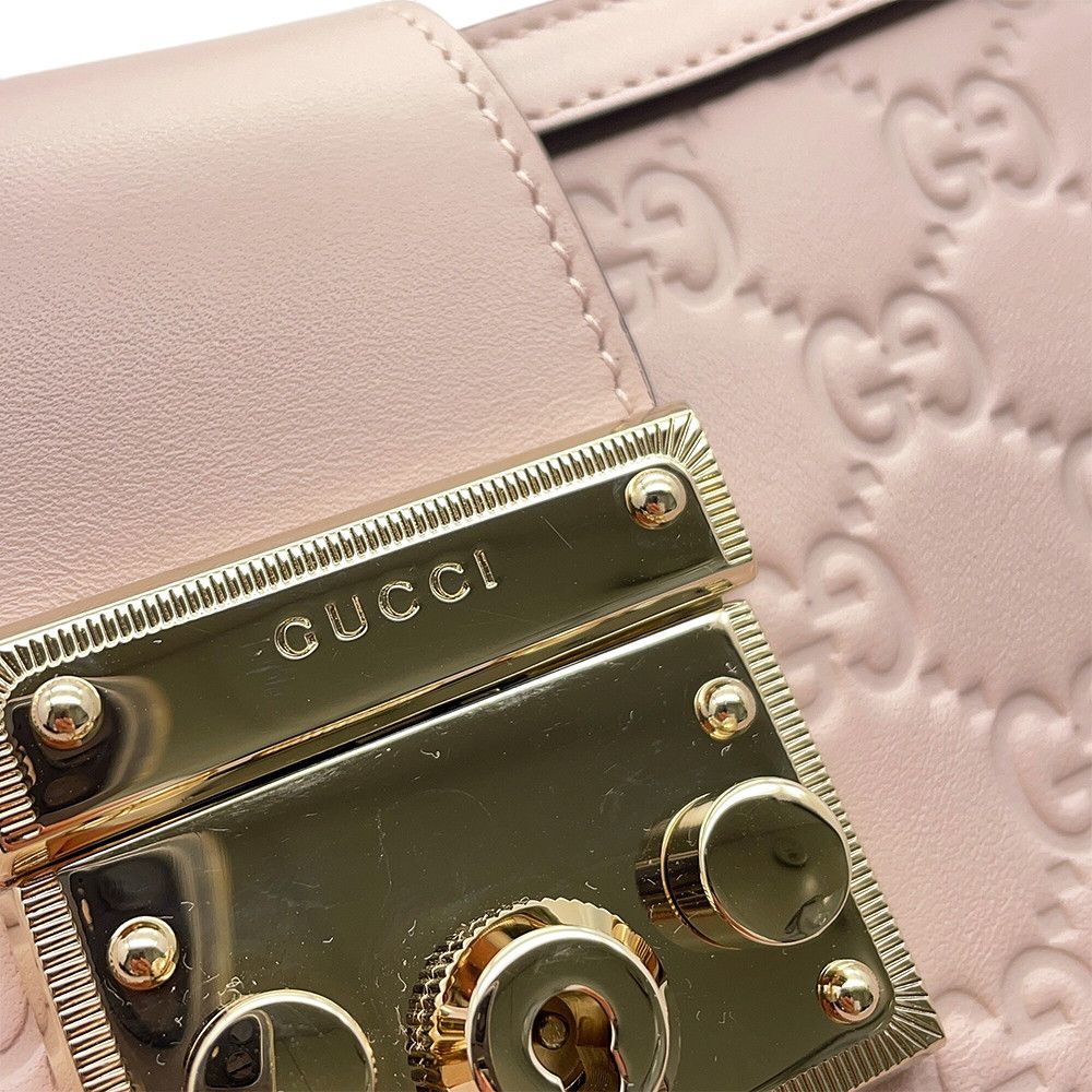 Gucci GG Top Bag Leather Bag — view 7