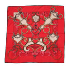 Hermes Shawl Carre 140 Geant Imperial Studies L'instruction Duroy Scarf