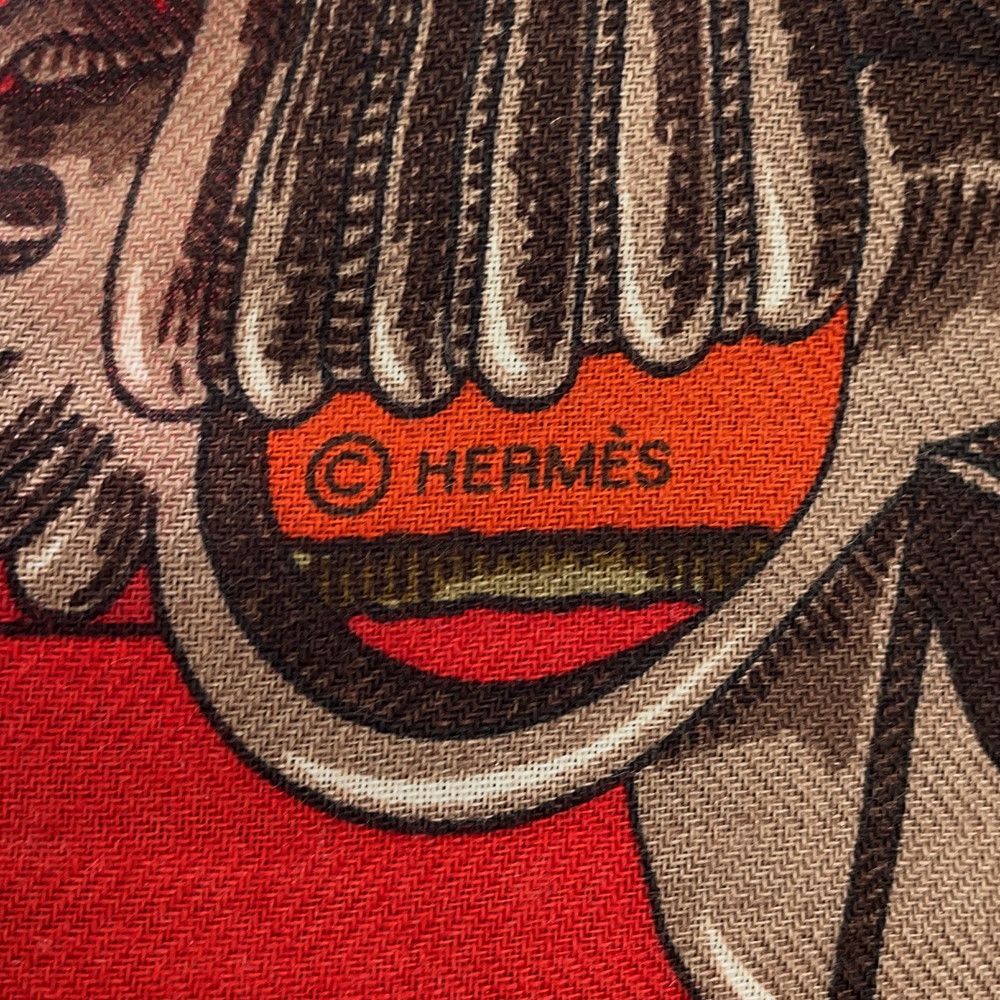 Hermes Shawl Carre 140 Geant Imperial Studies L'instruction Duroy Scarf — view 5