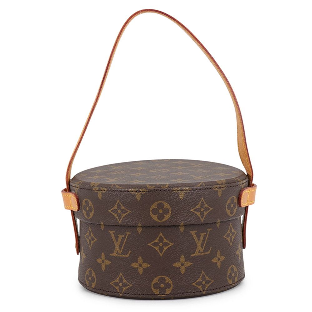 Louis Vuitton Monogram Brown Tool Case Container Handbag