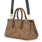 Louis Vuitton Monogram Reverse Giant On The Go East West Chain Tote Bag — view 2