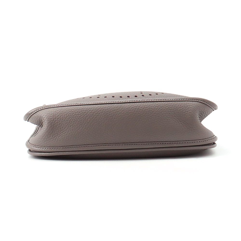 Hermes Shoulder Bag Evelyne 3 PM Grimeyer Silver Taurillon Clemence — view 3