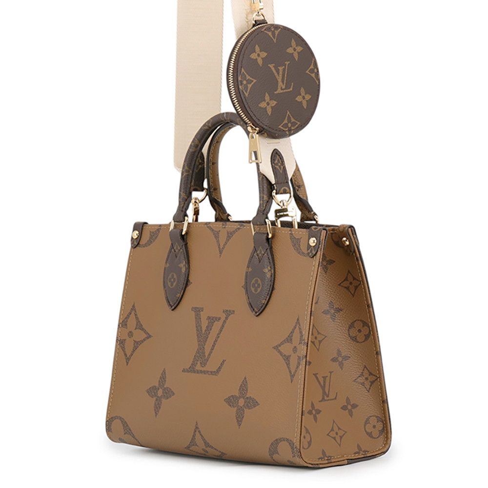 Louis Vuitton Monogram Reverse Giant On The Go PM 2-Way Shoulder Bag — view 2