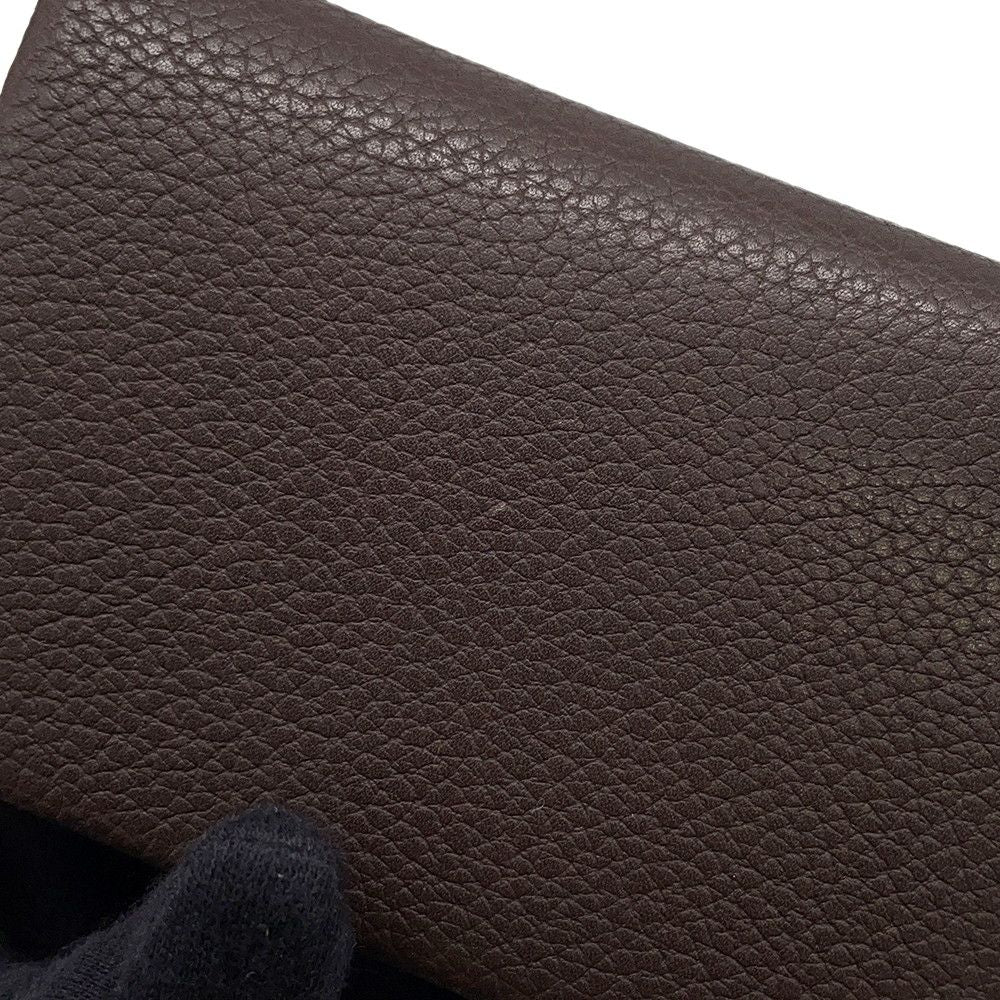 Hermes Coin Purse Calvi Duo Barenia Silver Faubourg — view 6