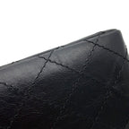Chanel Chain Shoulder Bag Quilted 2.55 Mini Aged Calf Leather Black — view 8