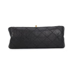 Chanel Chain Shoulder Bag Quilted 2.55 Mini Aged Calf Leather Black — view 3
