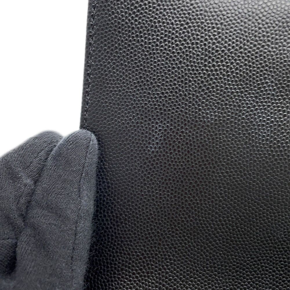 Chanel Chain Shoulder Bag Boy Small Quilted CC Logo Boy Black — view 8