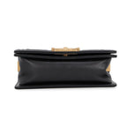 Chanel Chain Shoulder Bag Boy Small Quilted CC Logo Boy Black — view 3