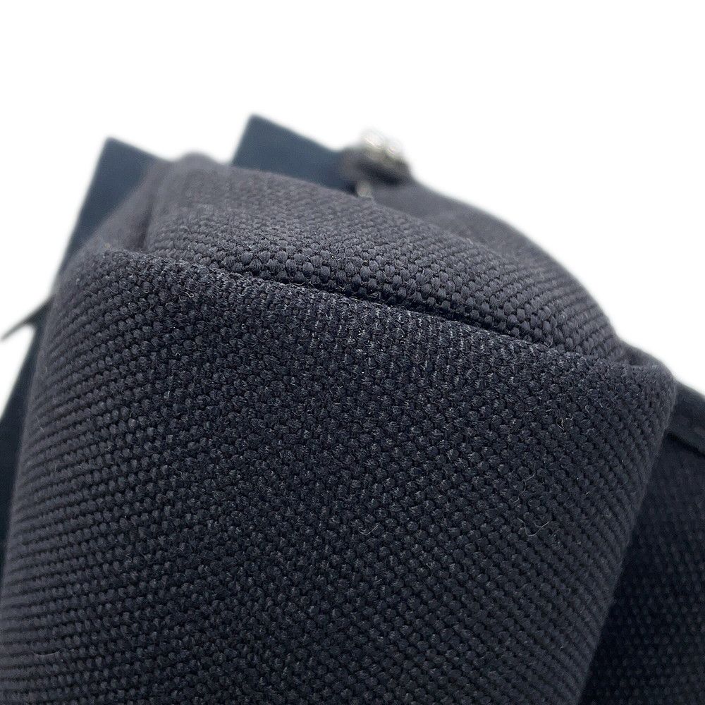 Hermes Shoulder Bag Herbag Zip Mini Black Silver Toilet Ash Vache Hunter — view 6