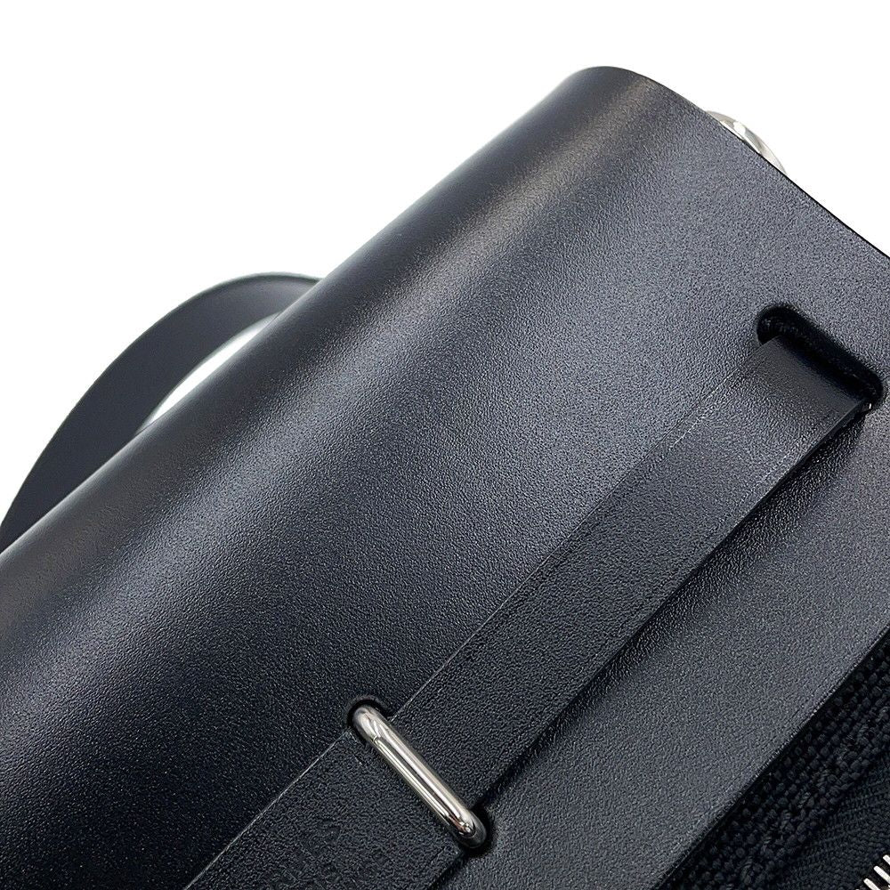 Hermes Shoulder Bag Herbag Zip Mini Black Silver Toilet Ash Vache Hunter — view 8