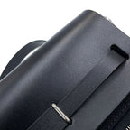 Hermes Shoulder Bag Herbag Zip Mini Black Silver Toilet Ash Vache Hunter — view 8
