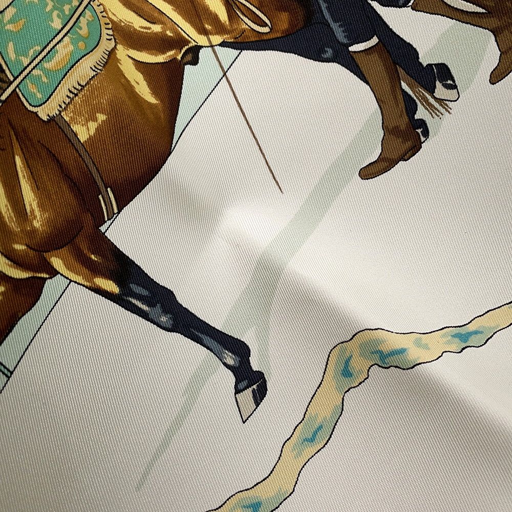 Hermes Scarf Carre 90 Royal Andalusian Equestrian School Real Escuela Andaluza — view 3