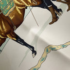 Hermes Scarf Carre 90 Royal Andalusian Equestrian School Real Escuela Andaluza — view 3