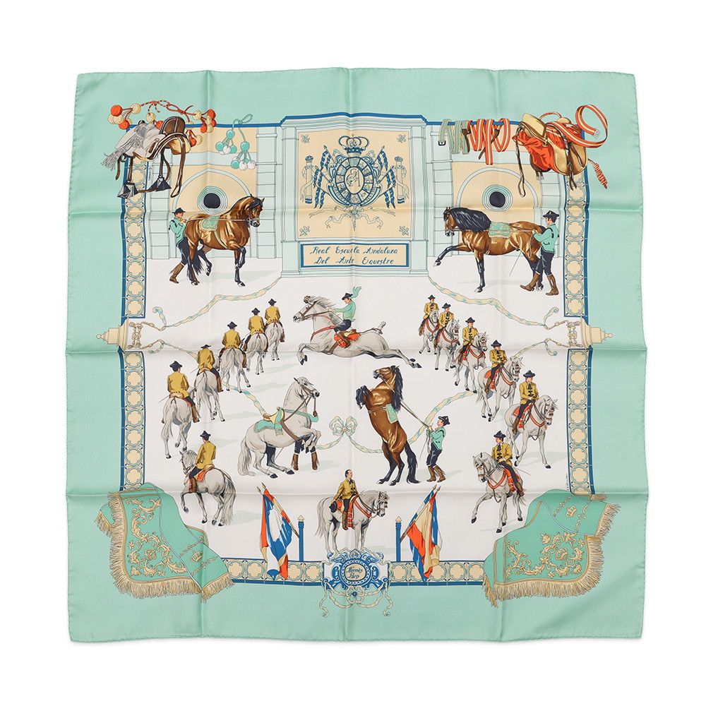 Hermes Scarf Carre 90 Royal Andalusian Equestrian School Real Escuela Andaluza