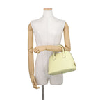 Hermes Bolide 25 Verso Jaune Milton Cles Silver Epsom 2-Way Handbag — view 4