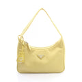Prada Handbag Re Edition Mini Bag Yellow Nylon