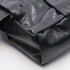 Bottega Veneta Waist Bag Cassette Maxi Intrecciato Black Leather — view 5