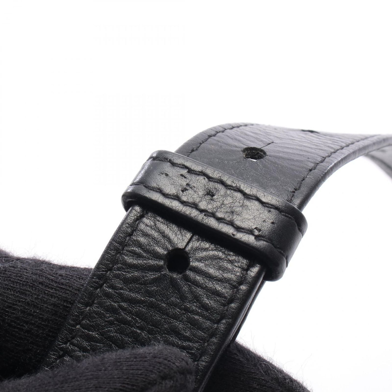 Bottega Veneta Waist Bag Cassette Maxi Intrecciato Black Leather — view 8
