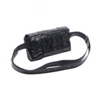 Bottega Veneta Waist Bag Cassette Maxi Intrecciato Black Leather — view 2