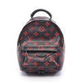 Louis Vuitton Backpack Palm Spring Mini Monogram Enfra Rouge Canvas