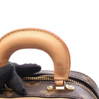 Louis Vuitton Valisette Vertical 2-Way Canvas Leather Handbag — view 7