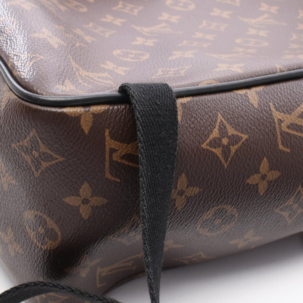 Louis Vuitton Backpack Josh Monogram Macassar Canvas Leather — view 8