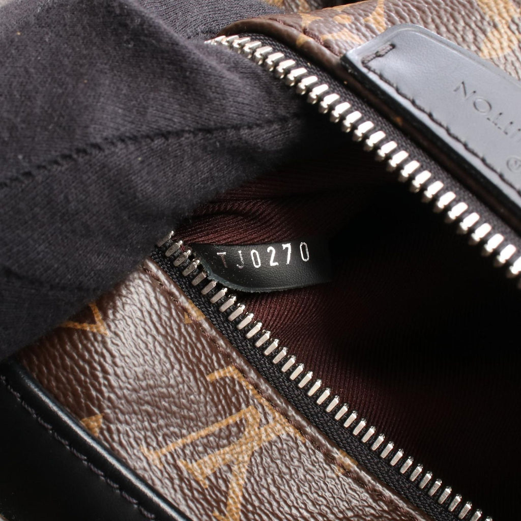Louis Vuitton Backpack Josh Monogram Macassar Canvas Leather — view 5