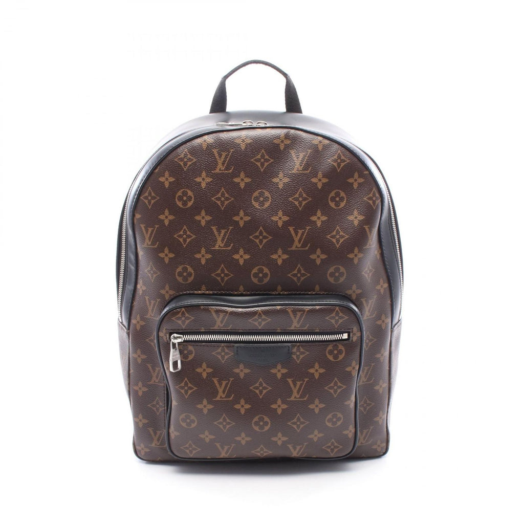 Louis Vuitton Backpack Josh Monogram Macassar Canvas Leather