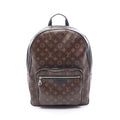 Louis Vuitton Backpack Josh Monogram Macassar Canvas Leather
