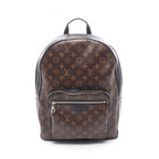 Louis Vuitton Backpack Josh Monogram Macassar Canvas Leather
