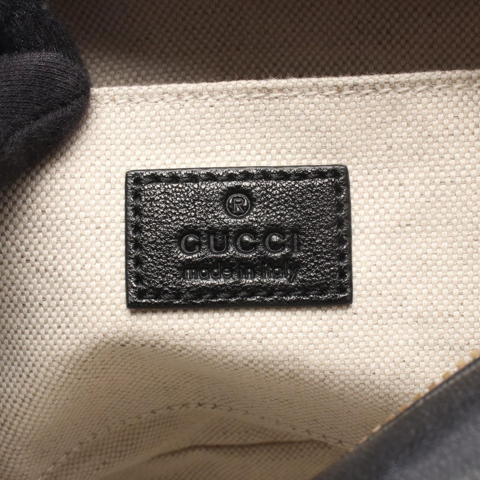 Gucci Shoulder Bag Blondie Black Leather Di Small — view 4