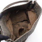 Bottega Veneta Shoulder Bag Intrecciato Gray Leather — view 3