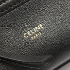 Celine Little Luggage 2-Way Black Leather Handbag — view 4