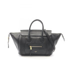 Celine Little Luggage 2-Way Black Leather Handbag