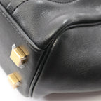 Celine Little Luggage 2-Way Black Leather Handbag — view 7