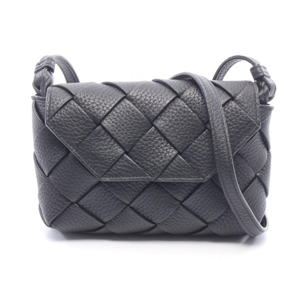 Bottega Veneta Shoulder Bag Diago Black Leather